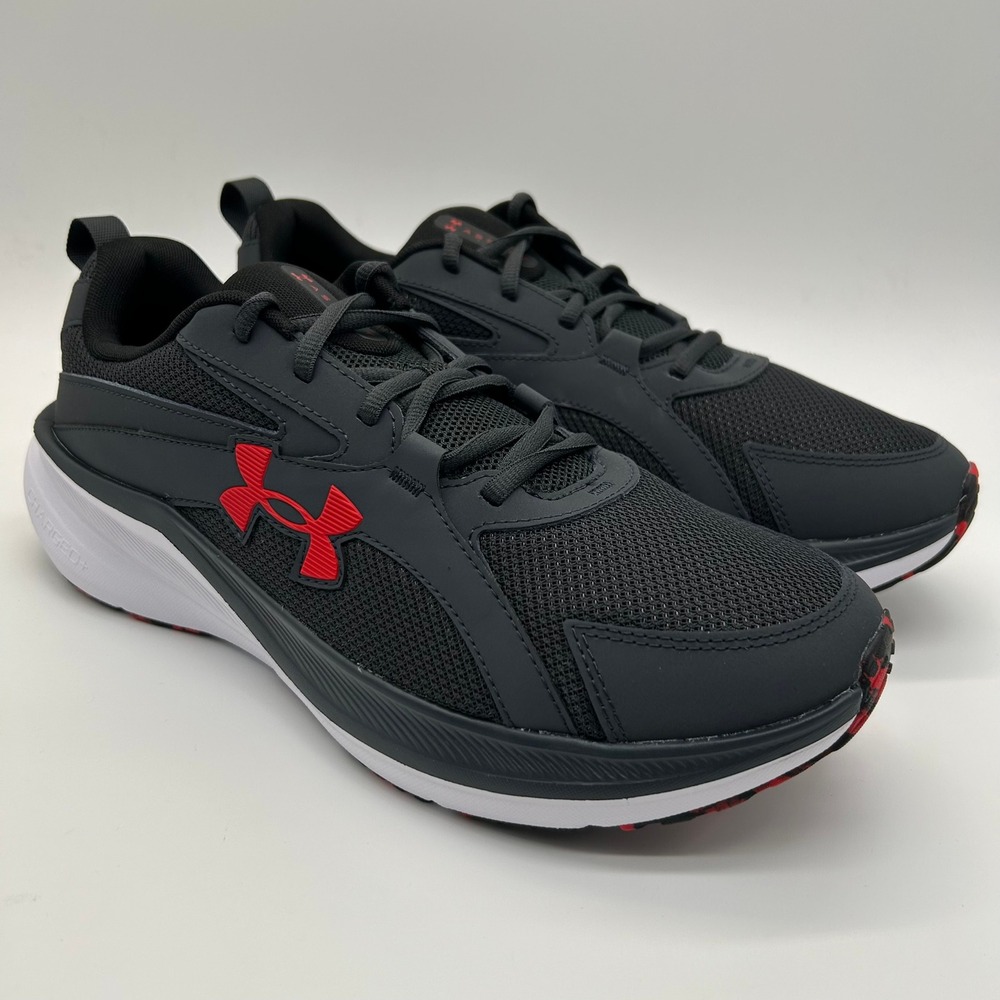 Under Armour Assert 11 Shoes Mens 12 Grey Running Sneakers 6006723-016 - Picture 4 of 11